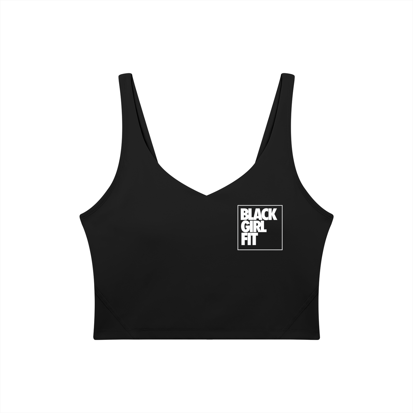 Women's V-Neck Yoga Sports Bra