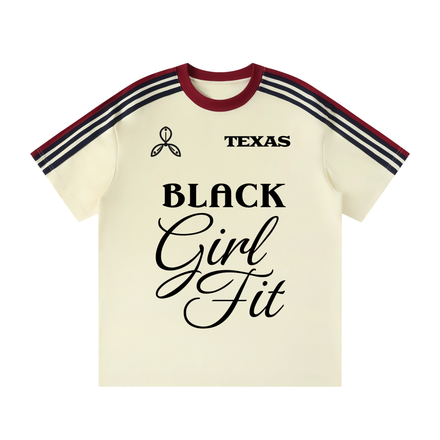 Unisex Colorblock Striped T-Shirt