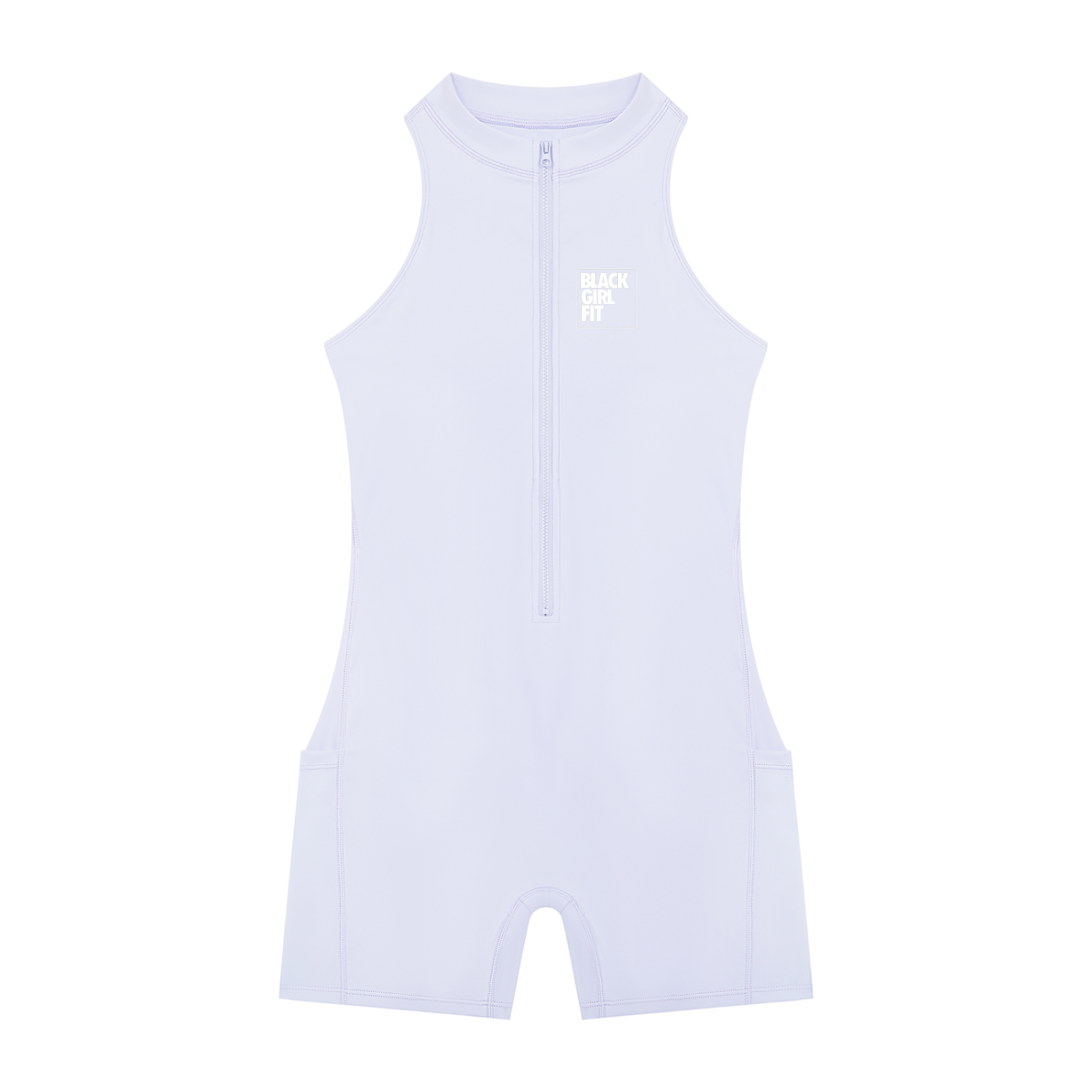 Women’s Quarter-Zip Yoga Romper