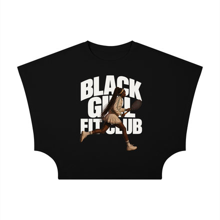 Women's Cropped Dolman T-Shirt