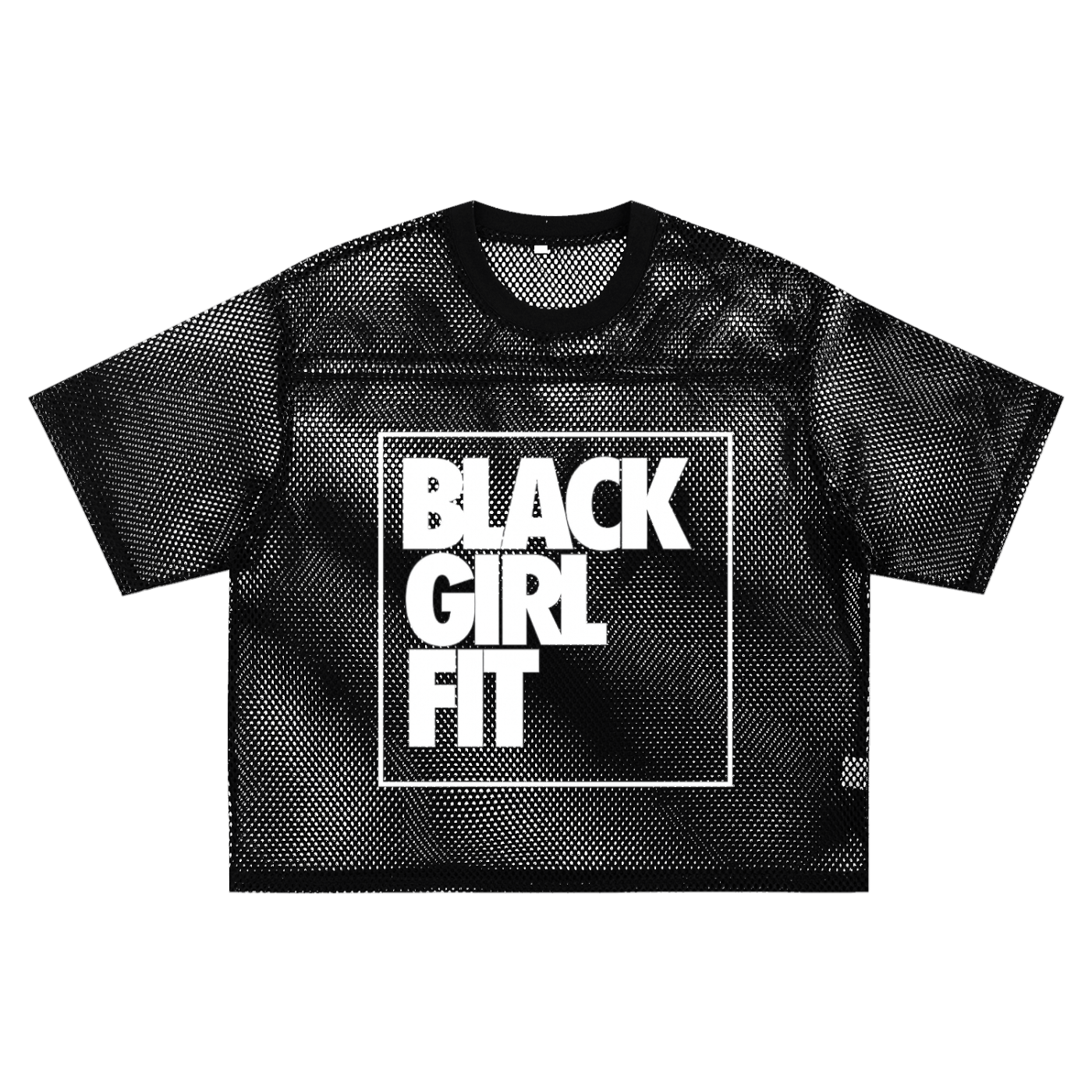 See-through Boxy Net T-Shirt