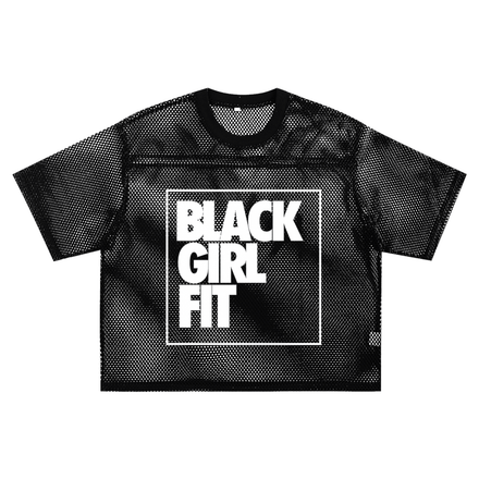 See-through Boxy Net T-Shirt